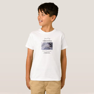 Personalise, Boy, First Communion Blue T-Shirt