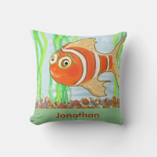 Personalise Boy's Bedroom Pillow