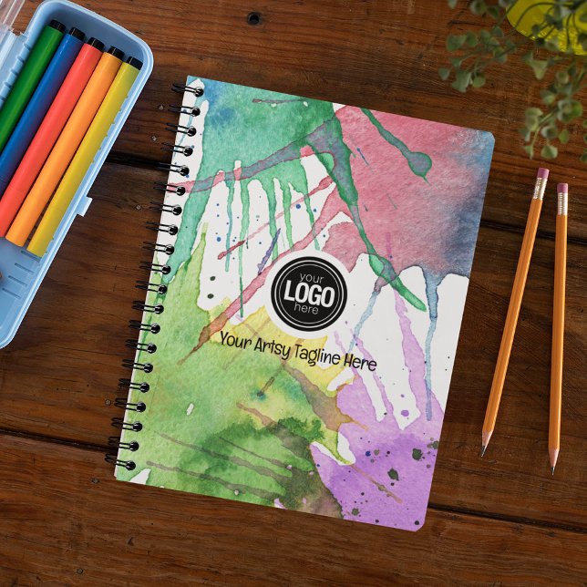 Personalise Business | Art Supplies Notebook (Creator Uploaded)