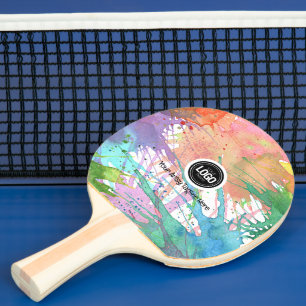 Personalise Business   Art Supplies Ping Pong Paddle