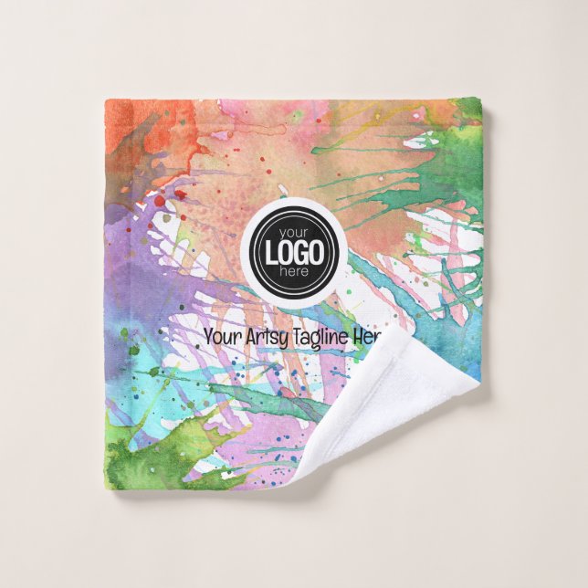 Personalise Business | Art Supplies Wash Cloth (Wash Cloth)