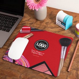 Personalise Business Modern Makeup Company Mouse Pad