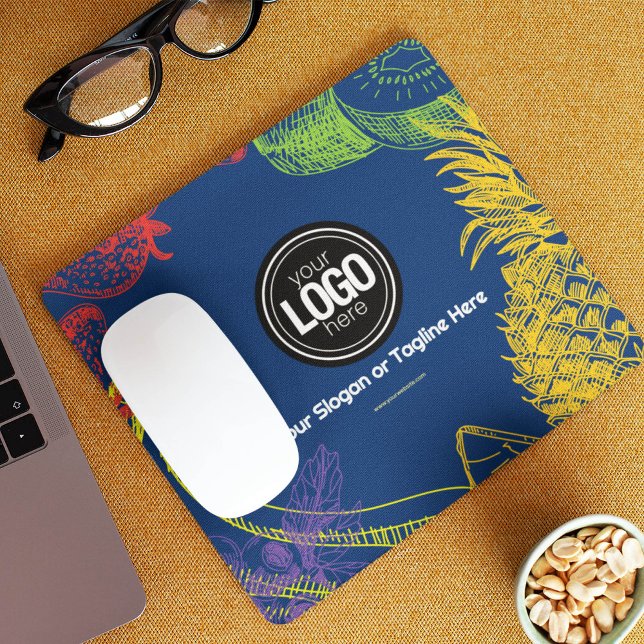 Personalise Business | Tropical Fruits Company Mouse Pad (Creator Uploaded)