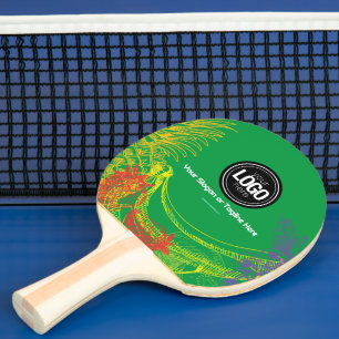 Personalise Business Tropical Fruits Company Ping Pong Paddle