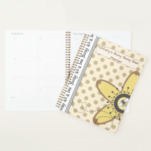 Personalise Busy Bee Planner