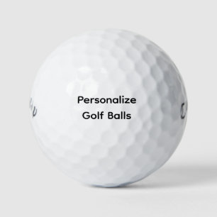 Personalise Callaway Golf Warbird Balls