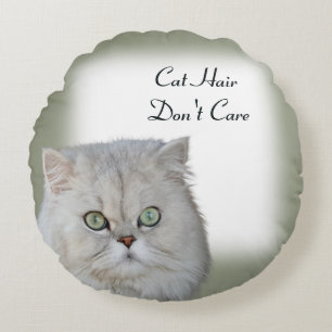 Personalise Cat Throw Pillow