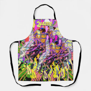 Personalise Chaos Kitchen Craft Apron