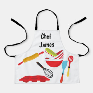 Personalise Chef All-Over Print Apron