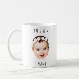 Personalise Child for Dad Mum Christmas Grandchild Coffee Mug