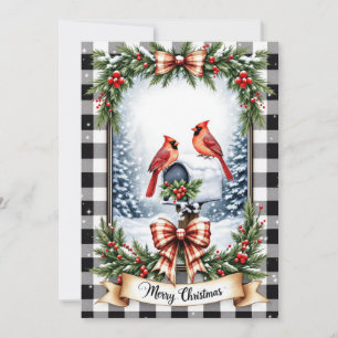 Personalise Christmas Card for Friends and Family