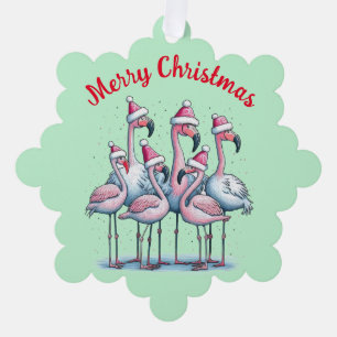 Personalise Christmas Card Ornament