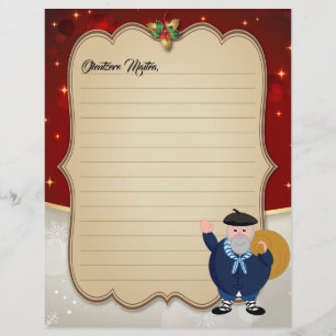 Personalise, Christmas Olentzero Navidad carta: