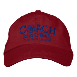 Personalise Coach Star Cap Your Name Your Game!