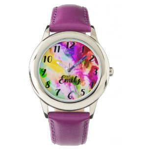 Personalise Colourful Girls eWatch Watch