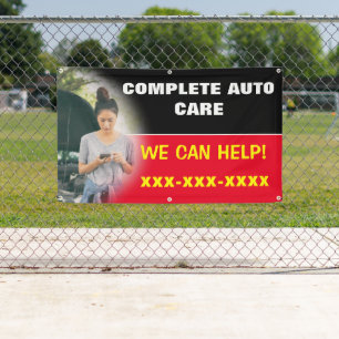 Personalise Complete Auto Care We Can Help Large Banner