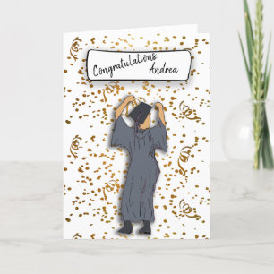 Personalise Congratulations Graduate (Hispanic) Card