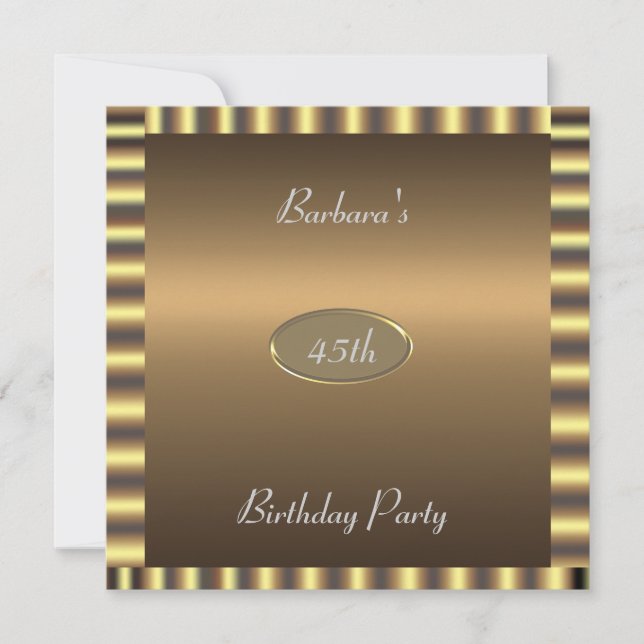 Personalise Create Your Chocolate Invitation (Front)
