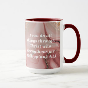 Personalise Custom Bible Scripture Coffee Mug