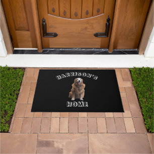Personalise Custom Dog, Cat Name Photo Pet Doormat