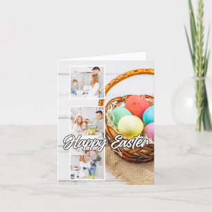 Personalise Custom Easter Family Photo Template
