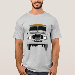 Personalise custom Land Rover T-Shirt