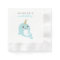 Personalise Custom Narwhal Themed Party Napkins