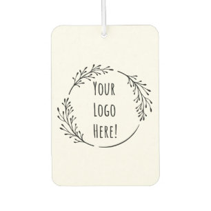 Personalise Customise Product Business Logo School Car Air Freshener
