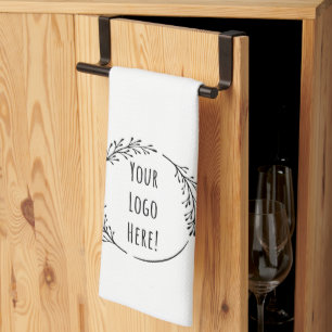 Personalise Customise Product Business Logo School Tea Towel