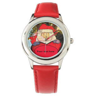 Personalise Cute Santa Watch