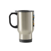 Personalise Dad Birthday Mug Stylish Blue gift