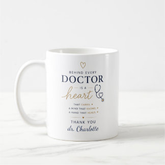 Personalise Doctor appreciation Gift | Thank You Coffee Mug