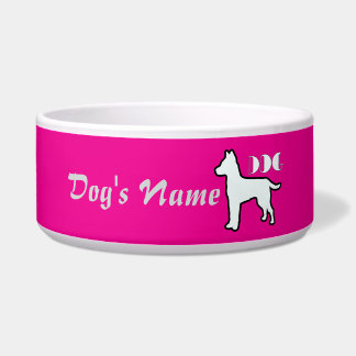 Personalise DOG Logo Hot Pink Large Dog 