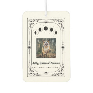 Personalise Dog Lover Funny Keepsake Photo Mum Dad Car Air Freshener