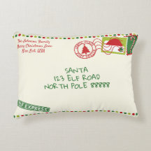 Personalise Dots Santa Letter Christmas