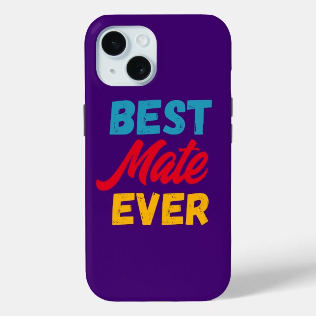 Personalise Editable Best Who Ever Case-Mate iPhone Case (Back)
