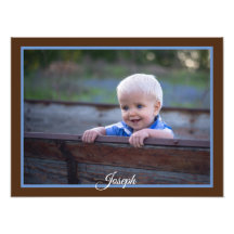 Personalise Enlargement Add Names Kids Photo Print