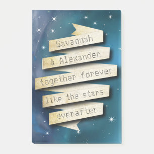 Personalise Everafter Like the Stars Post-it® Note