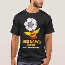 Personalise Football Trophy T-Shirt