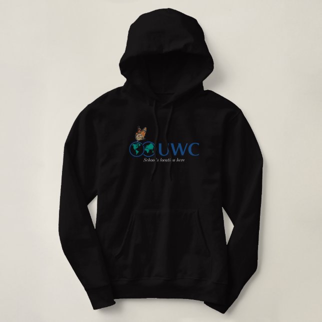 Personalise Front & Back UWC Butterfly Hoodie (Design Front)