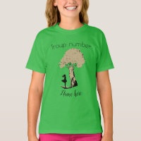 Personalise Girl Scout T-Shirt