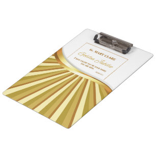 Personalise, Golden Jubilee of Religious Life Clipboard