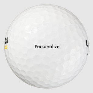 Personalise Golf Balls