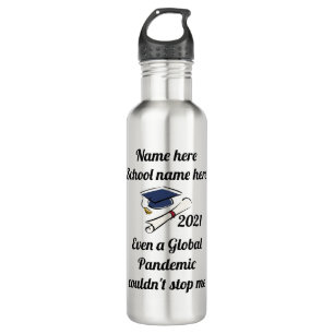 "Personalise Graduation 2021 710 Ml Water Bottle