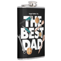 Personalise Happy Father's Day | The Best Dad-Dark