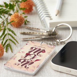 Personalise Happy Mother's Day Mum Key Ring