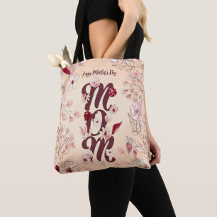 Personalise Happy Mother's Day Mum Tote Bag