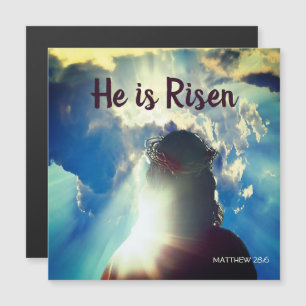 Personalise HE IS RISEN Religious Jesus Easter