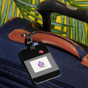 Personalise Help Let Me Out  Luggage Tag