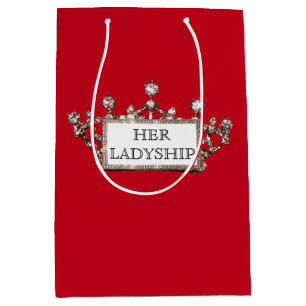 Personalise "Her Ladyship" Gift Bag